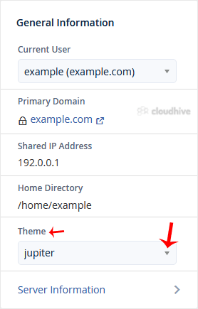 How to Change cPanel's Style/Theme
