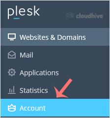 How to Change the Password of a Plesk Account