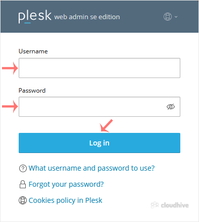 How to Log in to Plesk