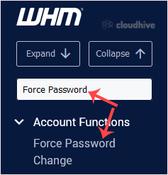 How to Force cPanel Users to Change Their Passwords Using WHM