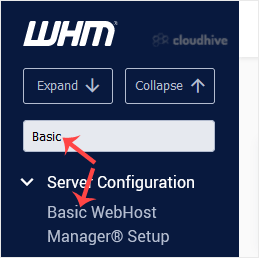 How to Change the Default Nameservers in the WHM Root